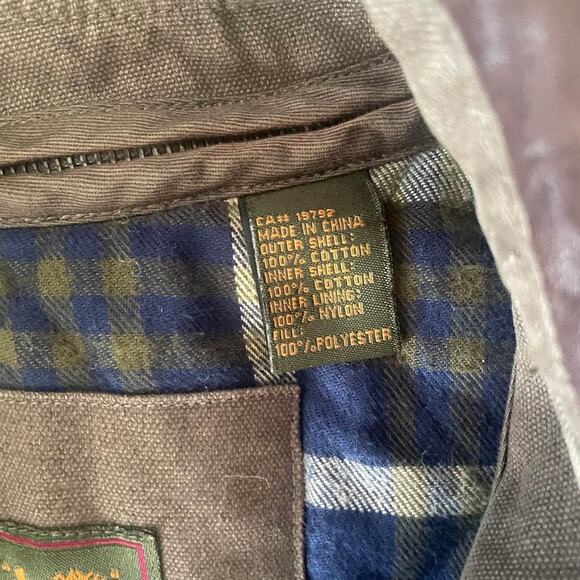 Vintage TIMBERLAND weathergear men’s Large jacket. Removable flannel liner - Picture 10 of 10